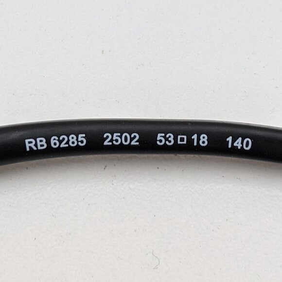 🕶️Ray-Ban RB6284 2502 Eyeglasses 55/17 140 /KAB113🕶️ - Picture 6 of 9